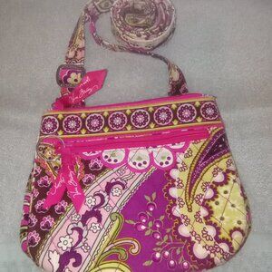 Vera Bradley Very Berry Paisley Small Crossbody